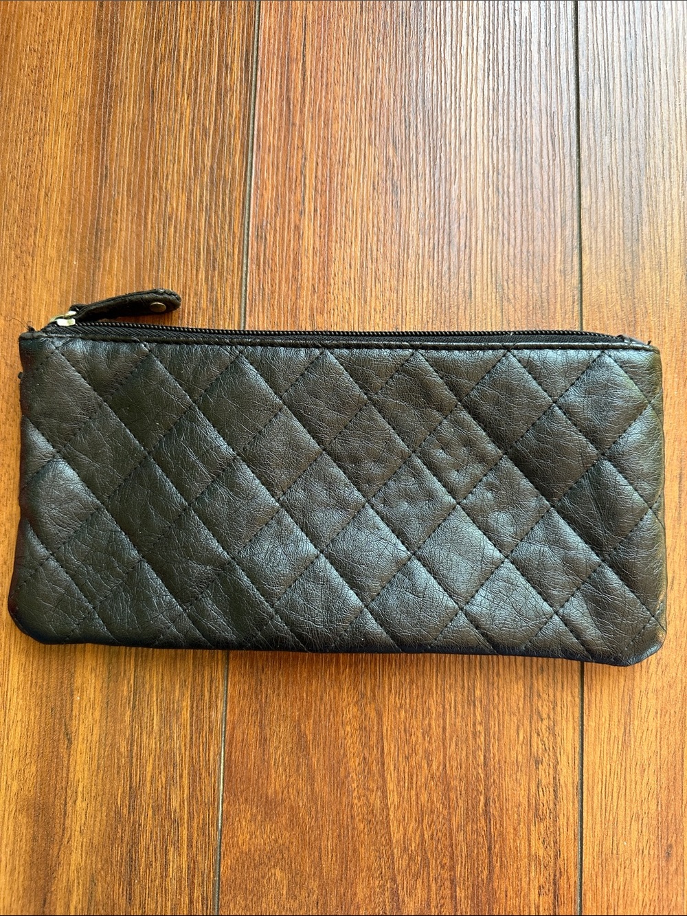 ⚫️⚫️Claire's Quilted Black Cosmetic Pouch⚫️⚫️